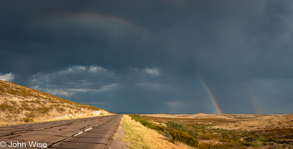 Rainbow near Duncan, Arizona