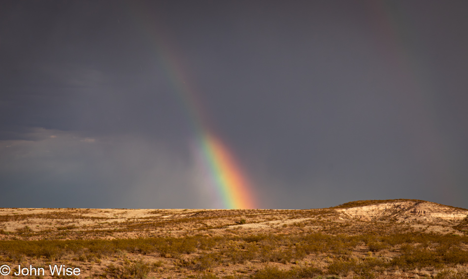 Rainbow near Duncan, Arizona