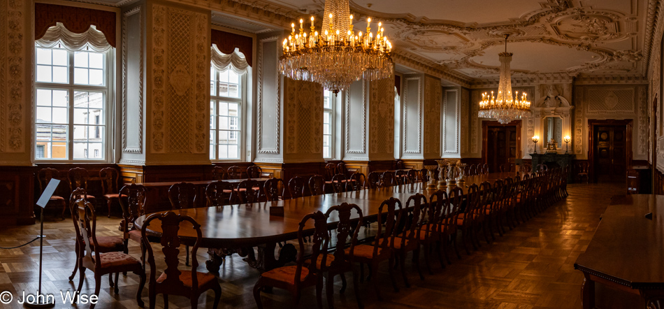 Christiansborg Palace in Copenhagen, Denmark