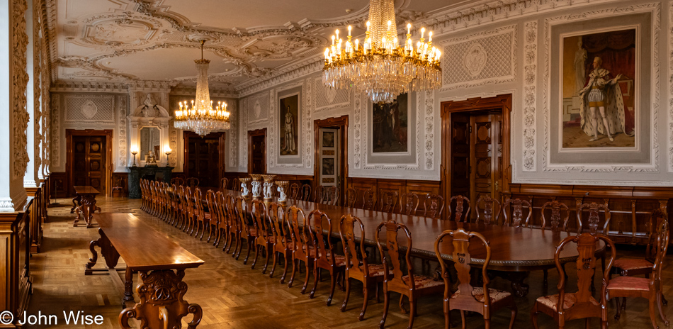 Christiansborg Palace in Copenhagen, Denmark