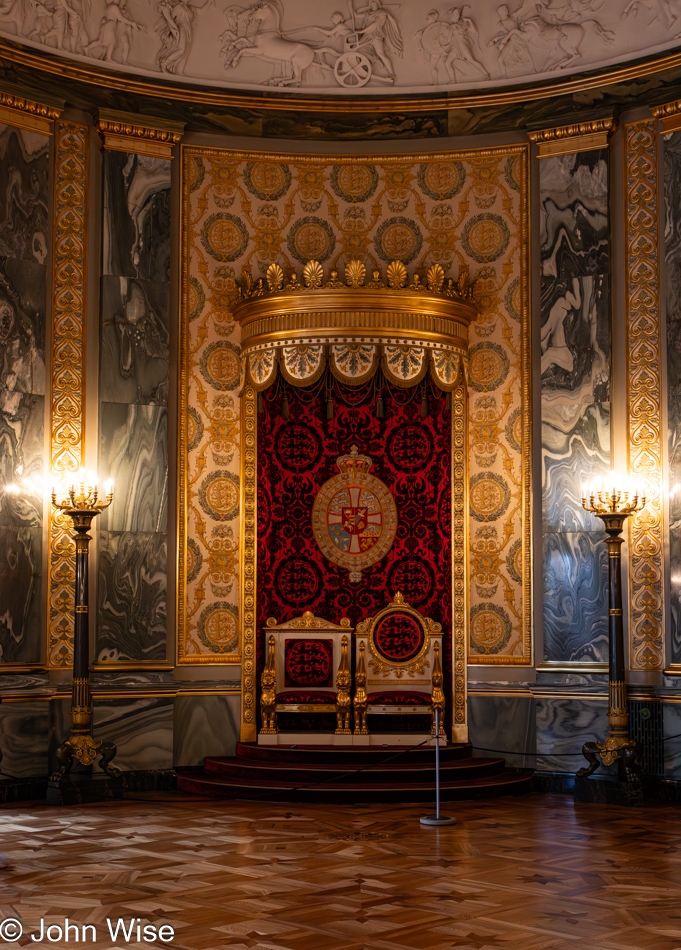 Christiansborg Palace in Copenhagen, Denmark