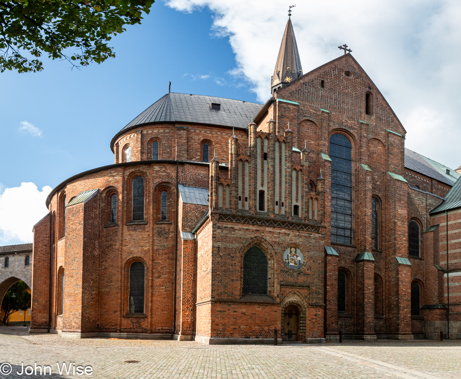 Roskilde Cathedral in Roskilde, Denmark