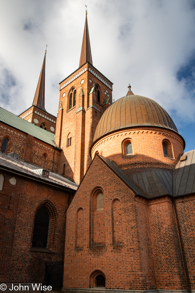 Roskilde Cathedral in Roskilde, Denmark