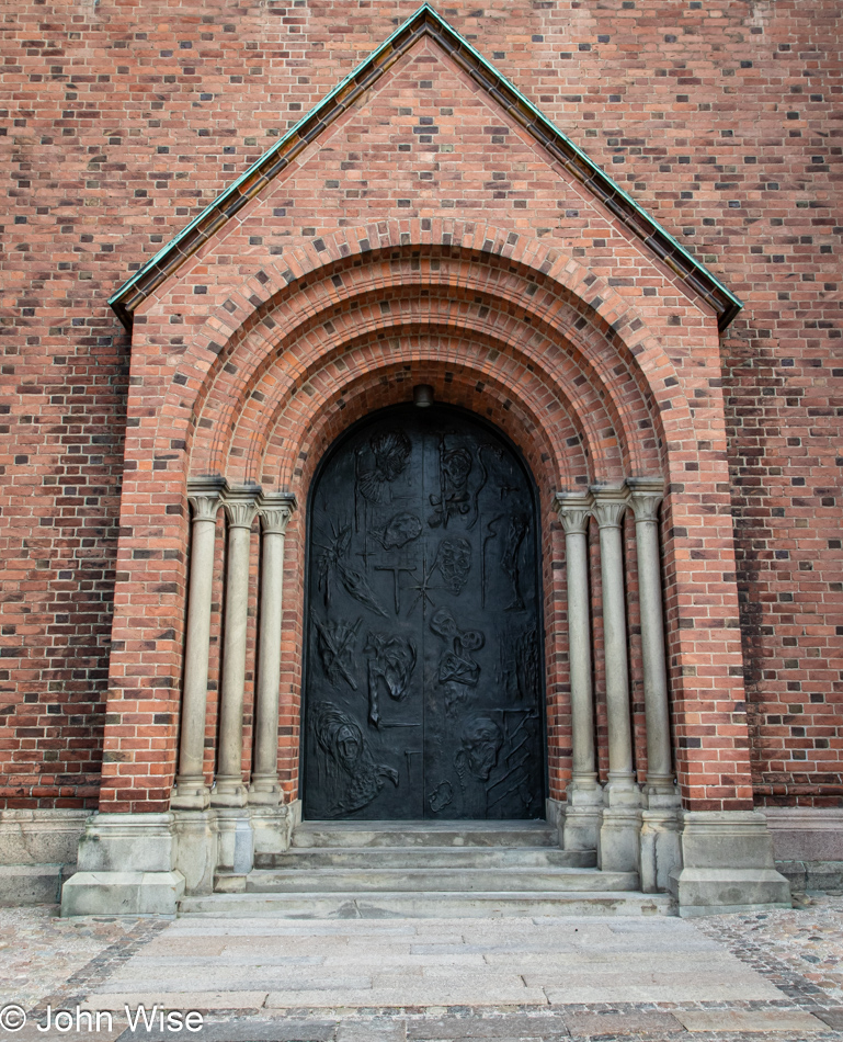 Roskilde Cathedral in Roskilde, Denmark