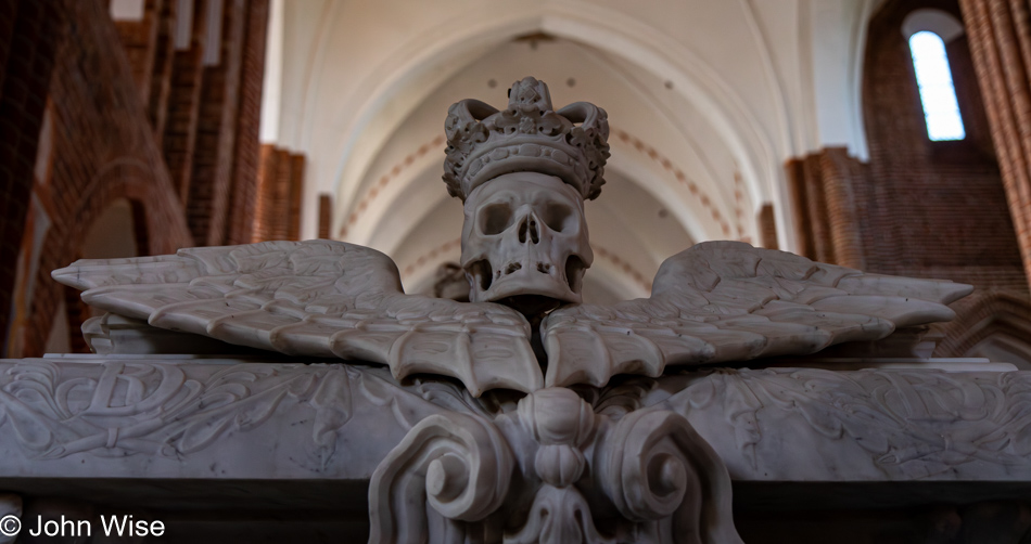 Roskilde Cathedral in Roskilde, Denmark