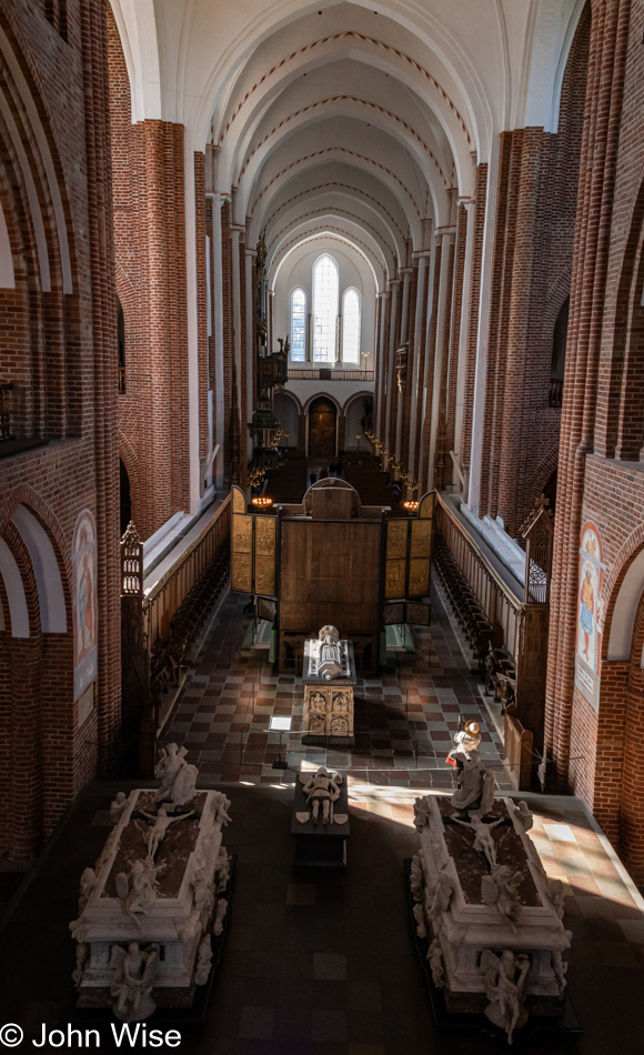 Roskilde Cathedral in Roskilde, Denmark