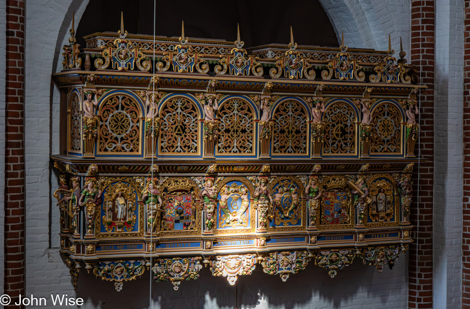 Roskilde Cathedral in Roskilde, Denmark