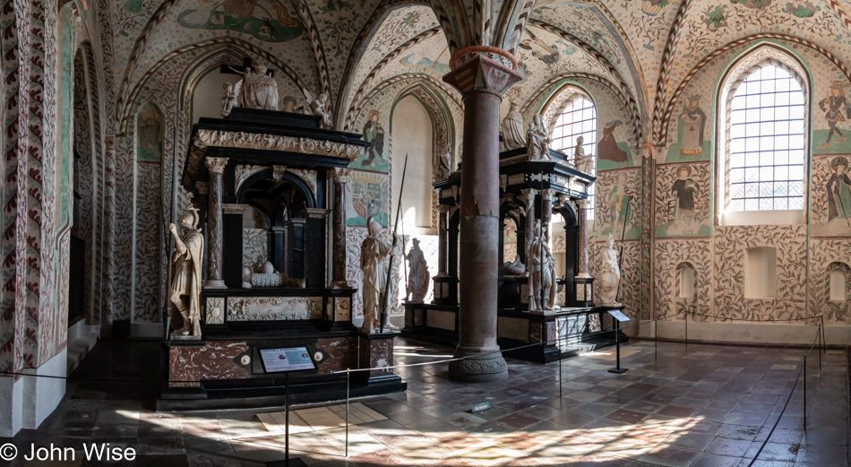 Roskilde Cathedral in Roskilde, Denmark