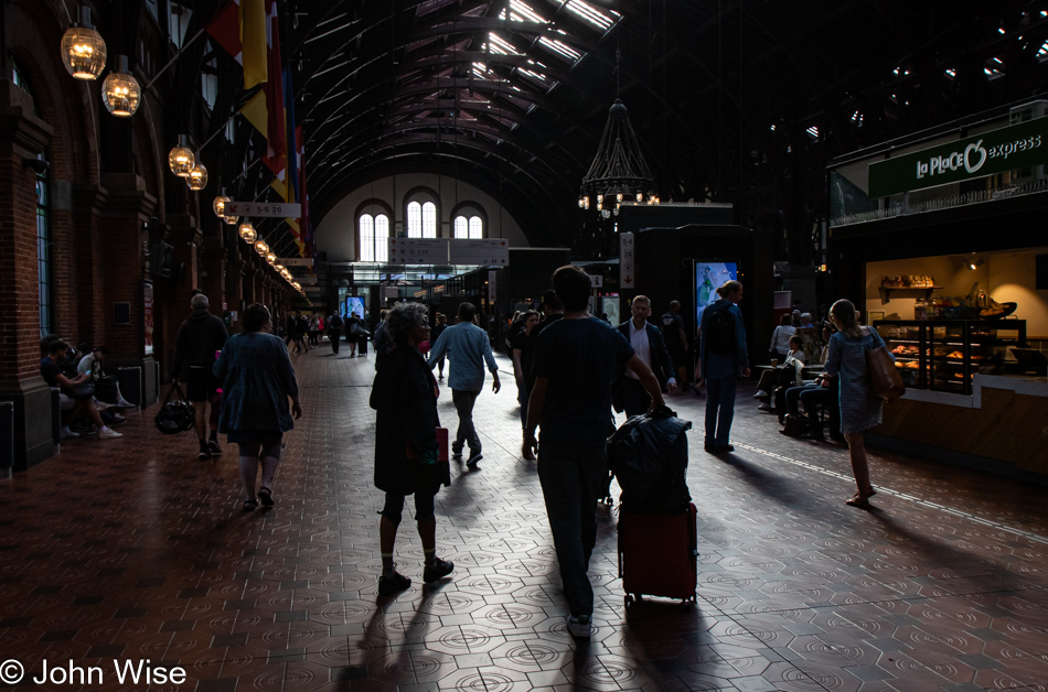 Main Station in Copenhagen, Denmark