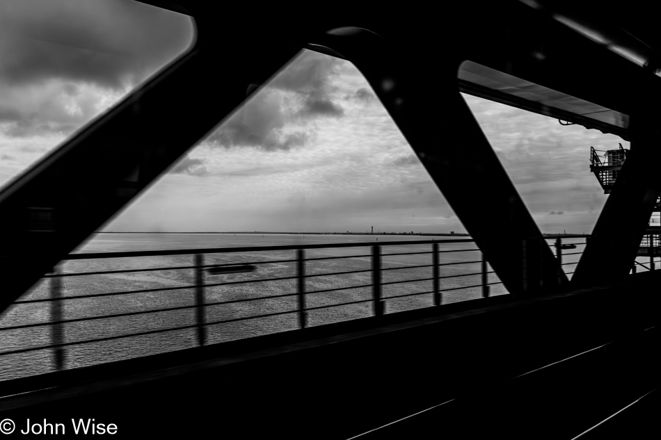 Øresund Bridge between Sweden and Denmark