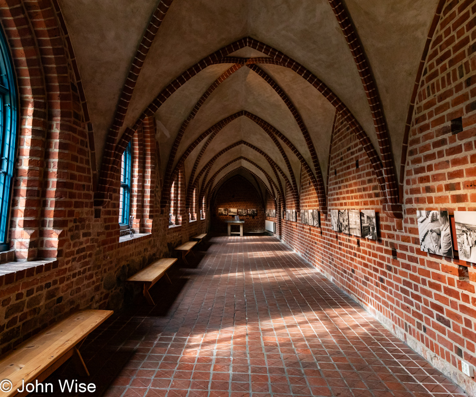 St. Peter's Church and Abbey in Ystad, Sweden