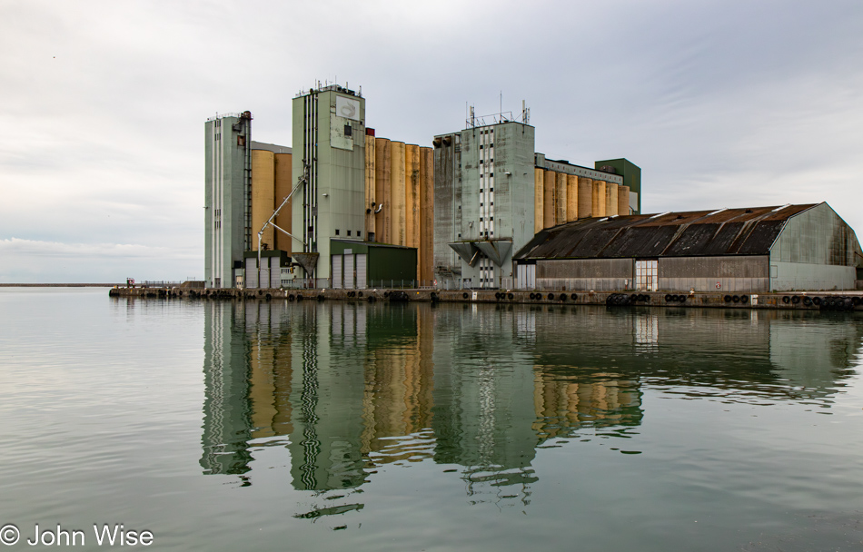 Ystad Harbor in Ystad, Sweden