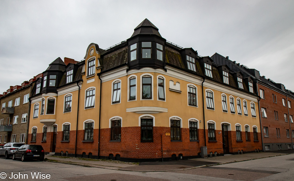 Home of fictional detective Kurt Wallander in Ystad, Sweden