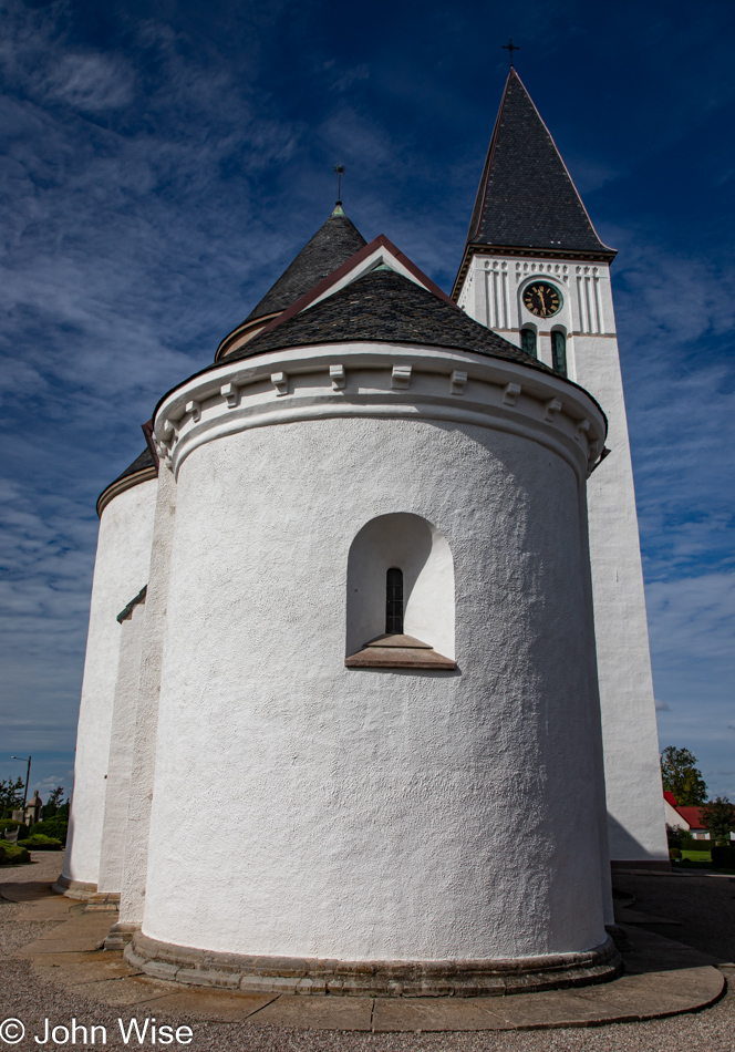 Valleberga Church in Valleberga, Sweden
