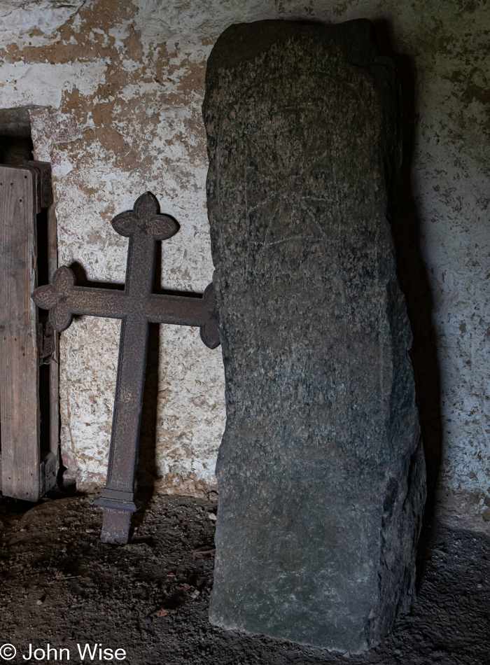 Rune Stone at Valleberga Church in Valleberga, Sweden