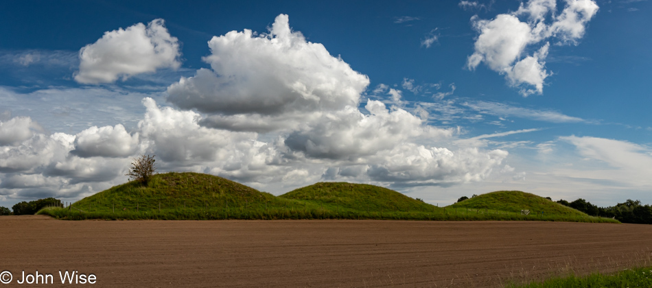 Burial Mounds on Fårarpsvägen in Köpingebro, Sweden