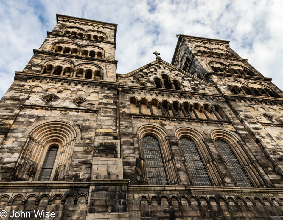 Lund Cathedral in Lund, Sweden