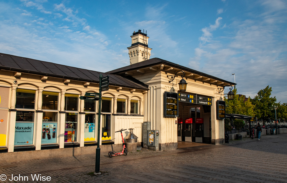 Main Train Station in Lund, Sweden