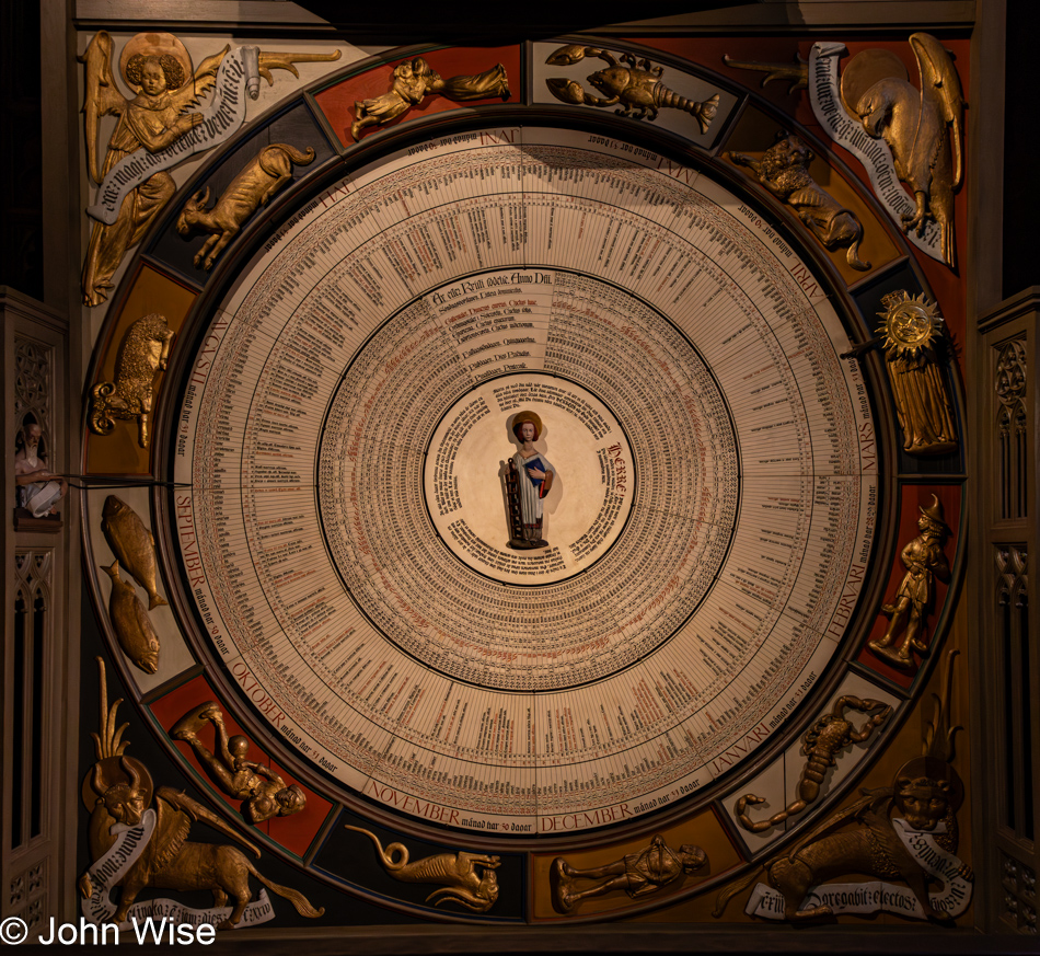 Astronomical Clock at the Lund Cathedral in Lund, Sweden