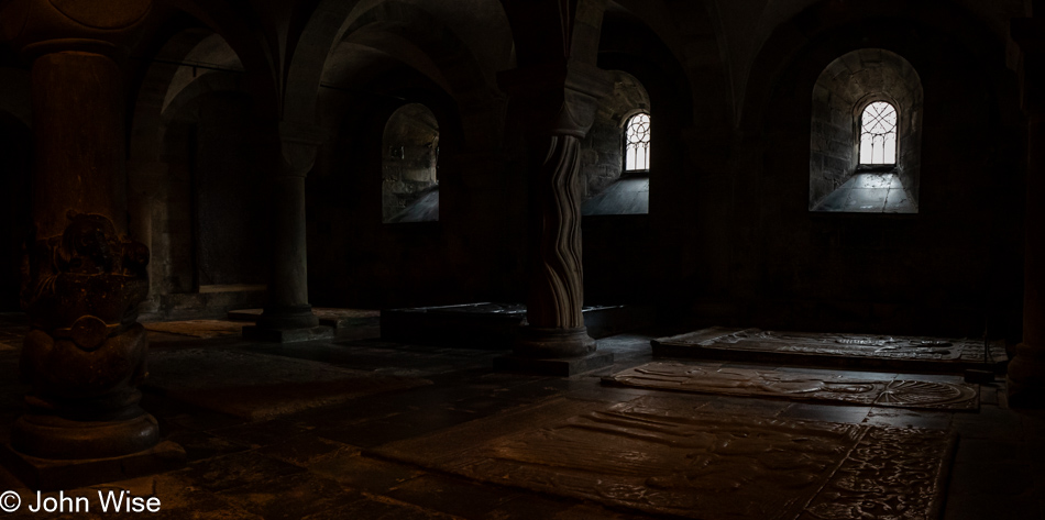 The Crypt at Lund Cathedral in Lund, Sweden