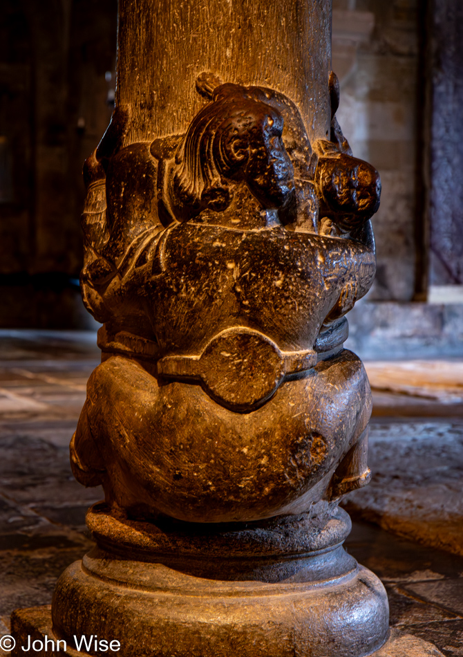 The Crypt at Lund Cathedral in Lund, Sweden