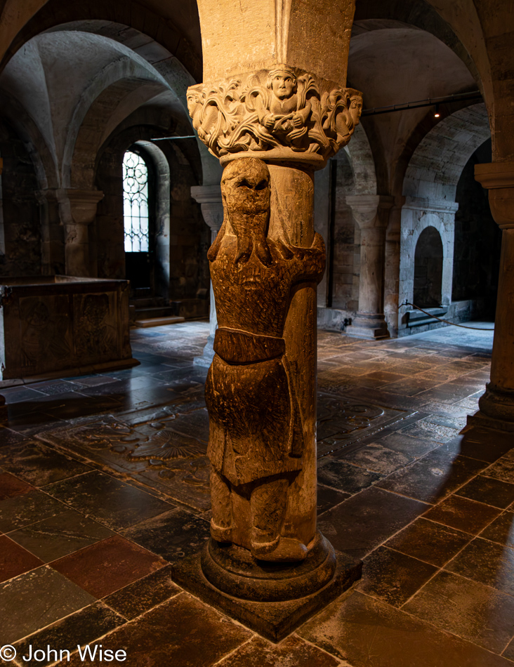 The Crypt at Lund Cathedral in Lund, Sweden