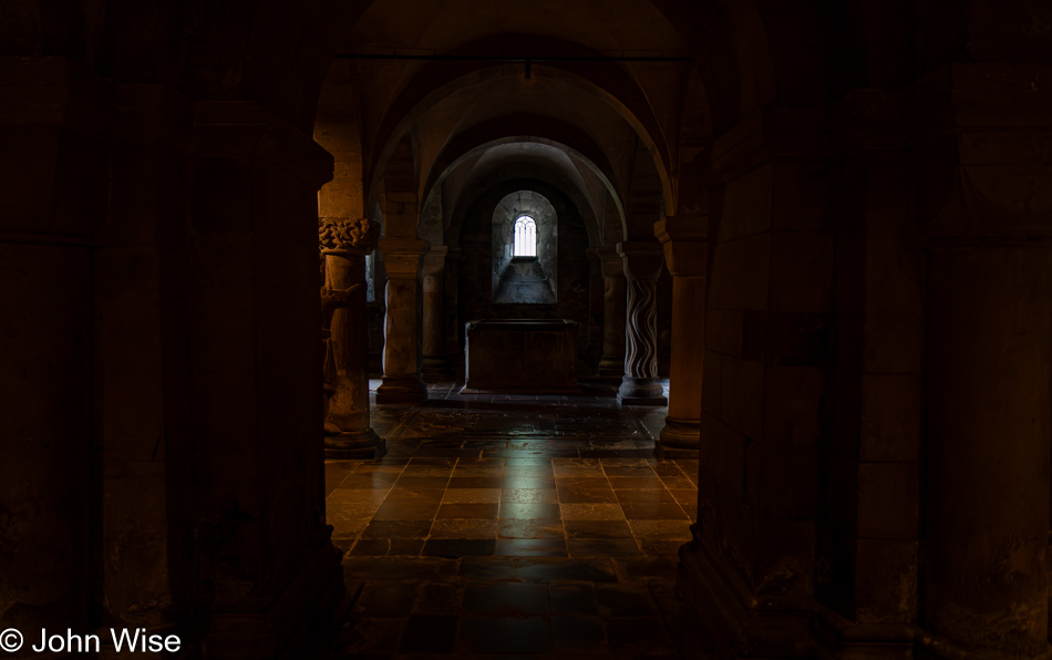 The Crypt at Lund Cathedral in Lund, Sweden
