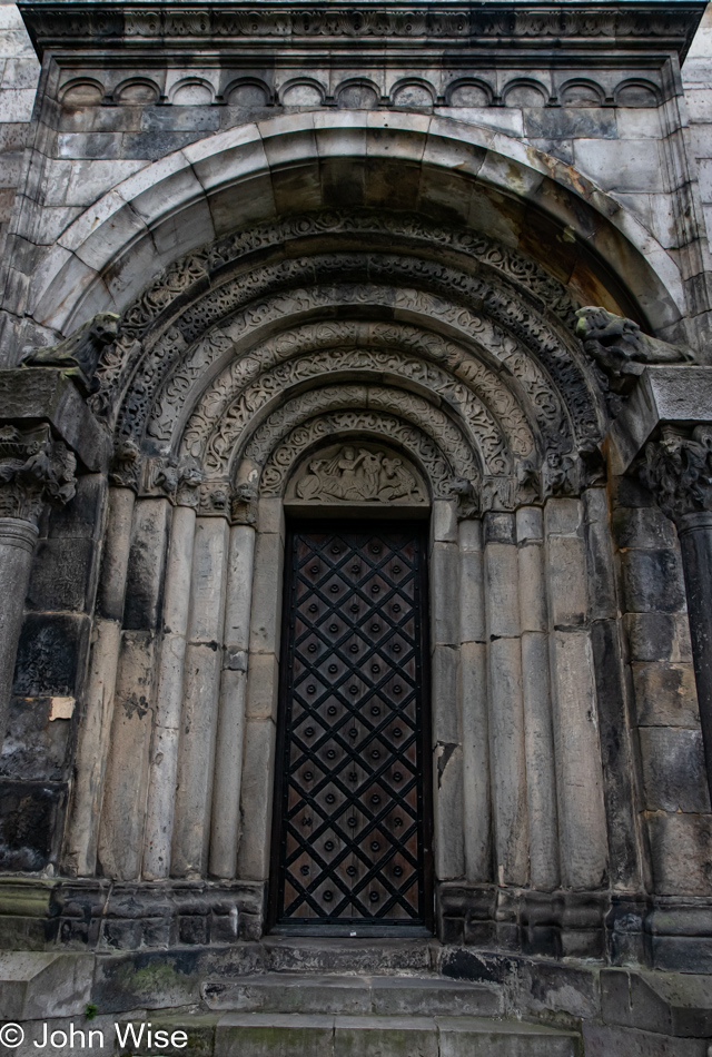 Lund Cathedral in Lund, Sweden