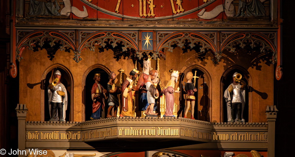 Astronomical Clock at the Lund Cathedral in Lund, Sweden