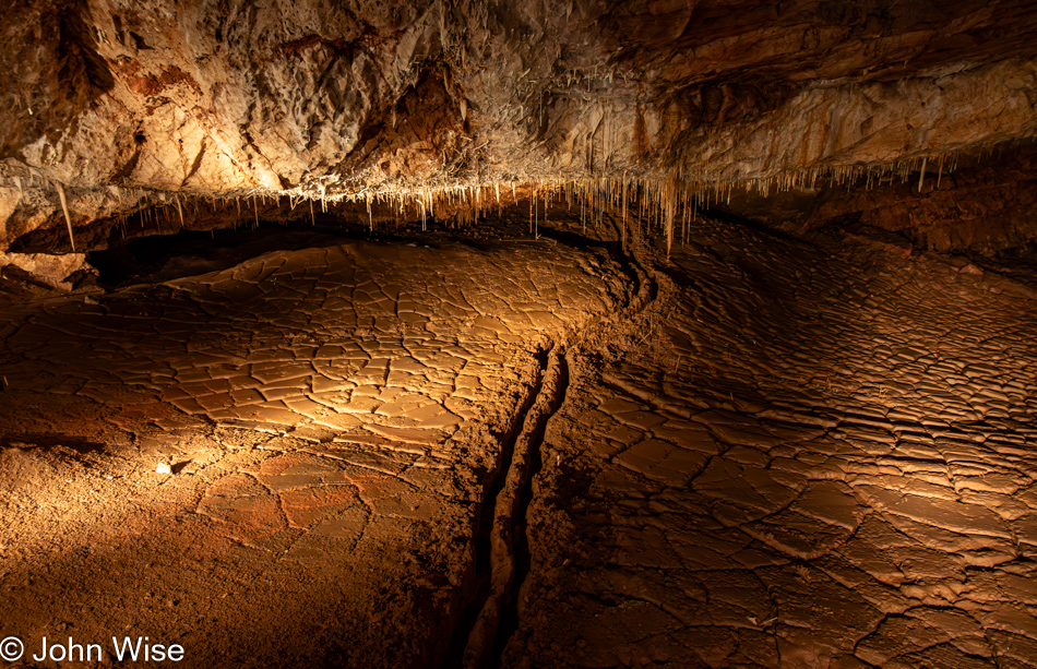 Rotunda Room at Kartchner Caverns in Benson, Arizona