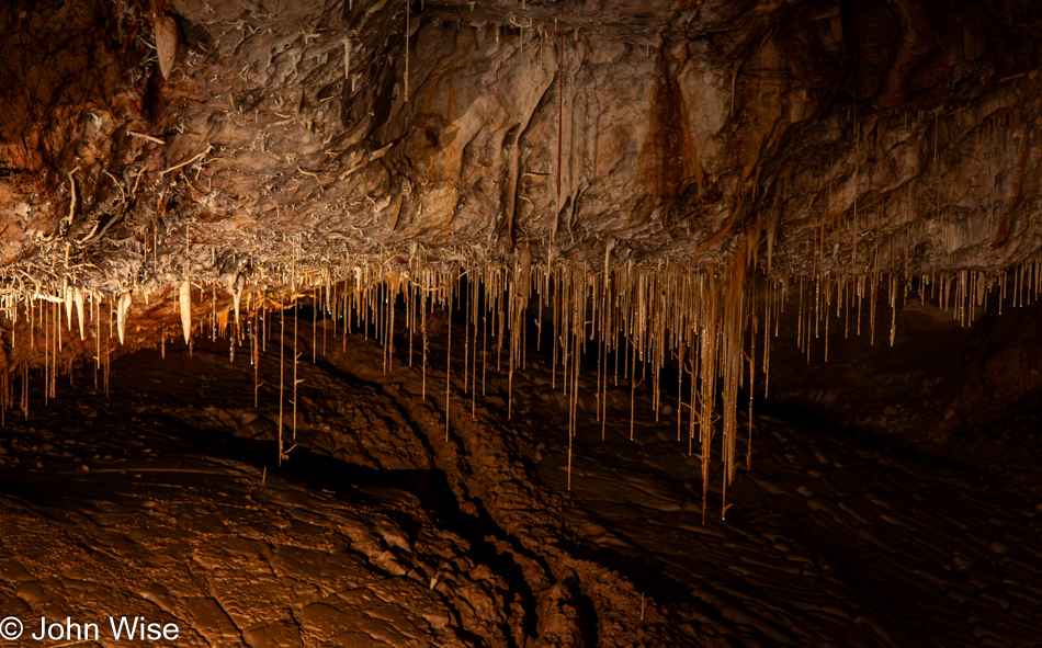 Rotunda Room at Kartchner Caverns in Benson, Arizona