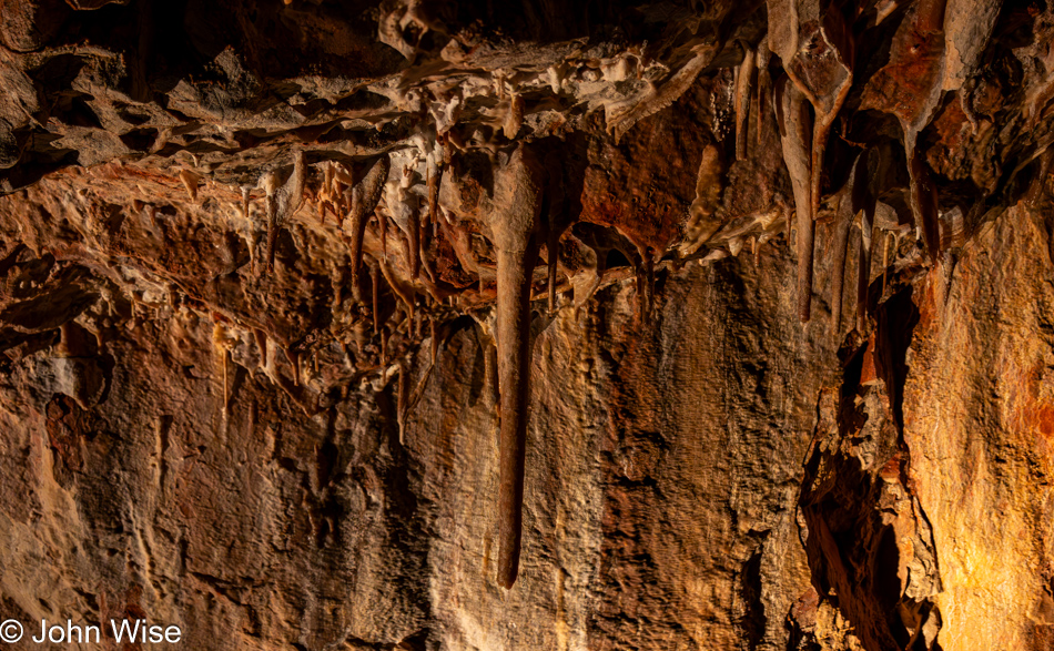 Throne Room at Kartchner Caverns in Benson, Arizona