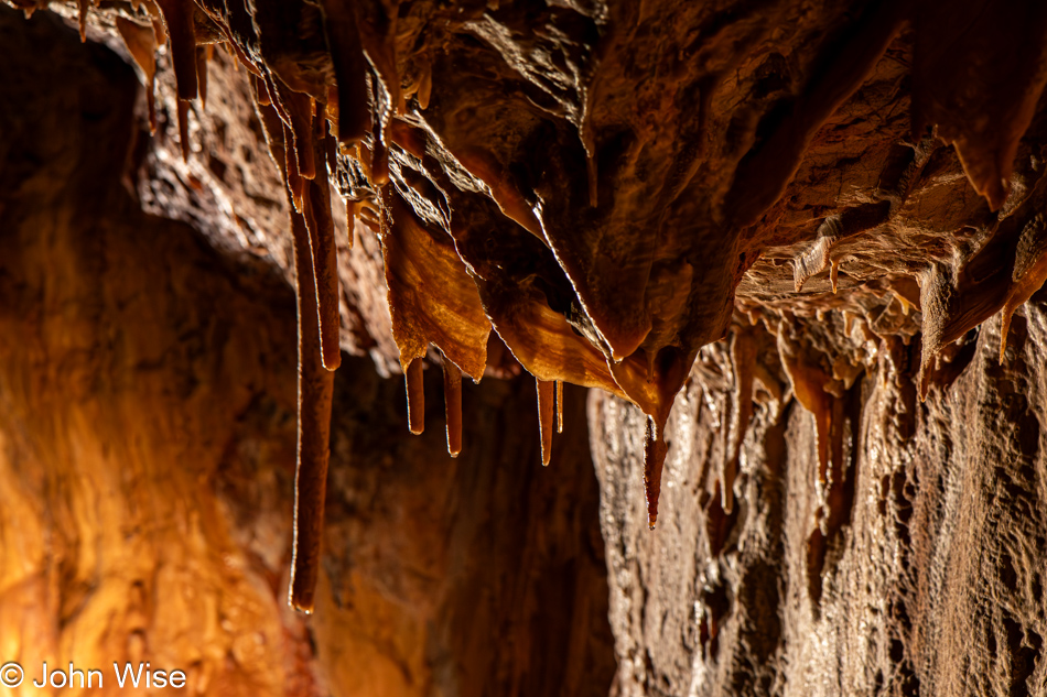 Throne Room at Kartchner Caverns in Benson, Arizona