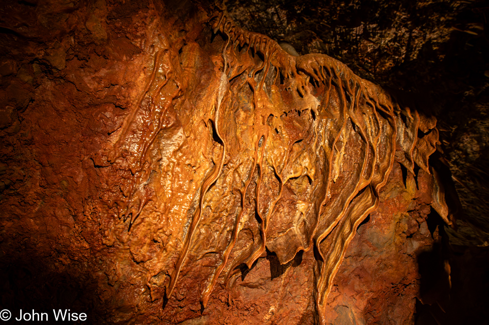 Throne Room at Kartchner Caverns in Benson, Arizona