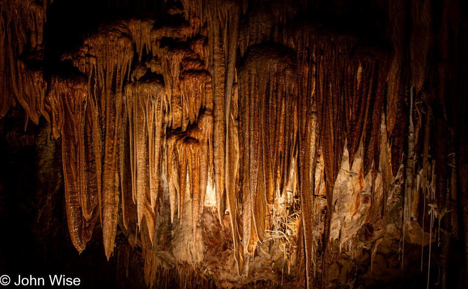 Throne Room at Kartchner Caverns in Benson, Arizona