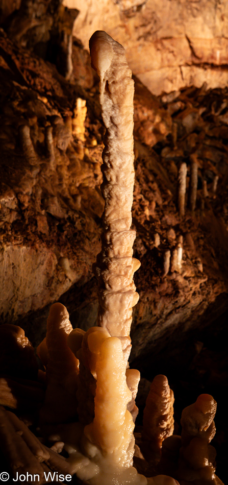 Throne Room at Kartchner Caverns in Benson, Arizona