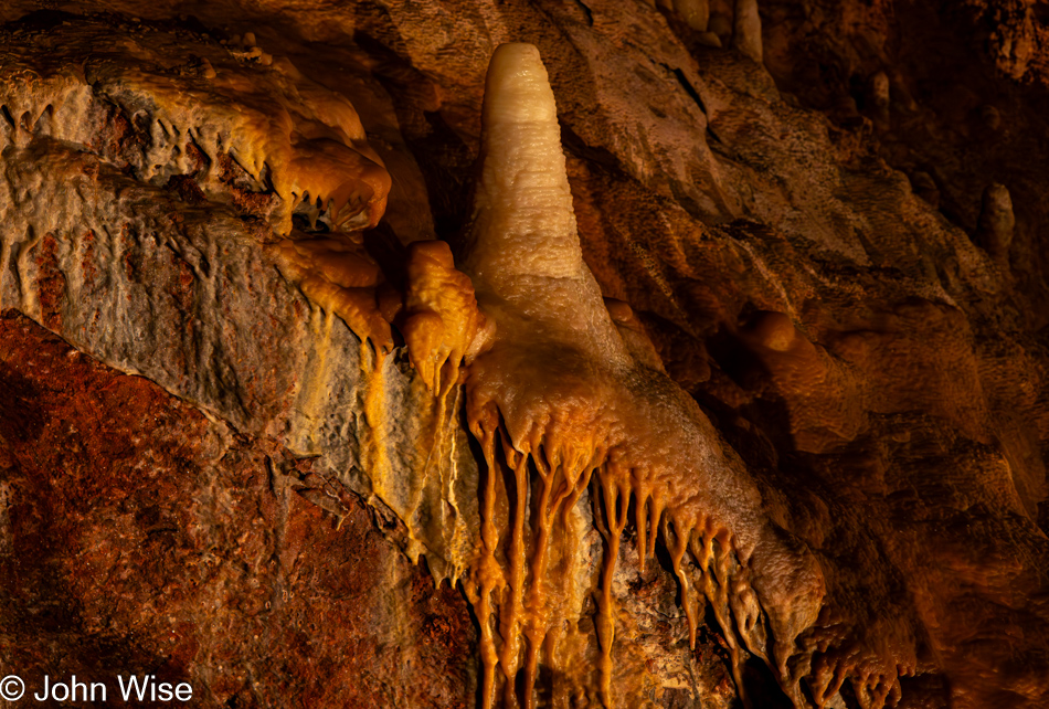 Throne Room at Kartchner Caverns in Benson, Arizona