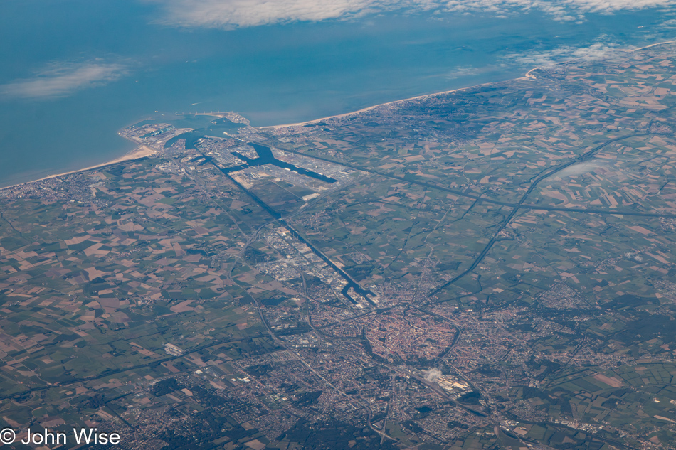 Between Calais and Dunkirk, France