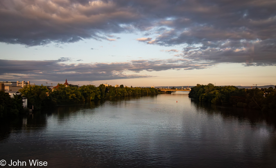 Main River in Frankfurt, Germany