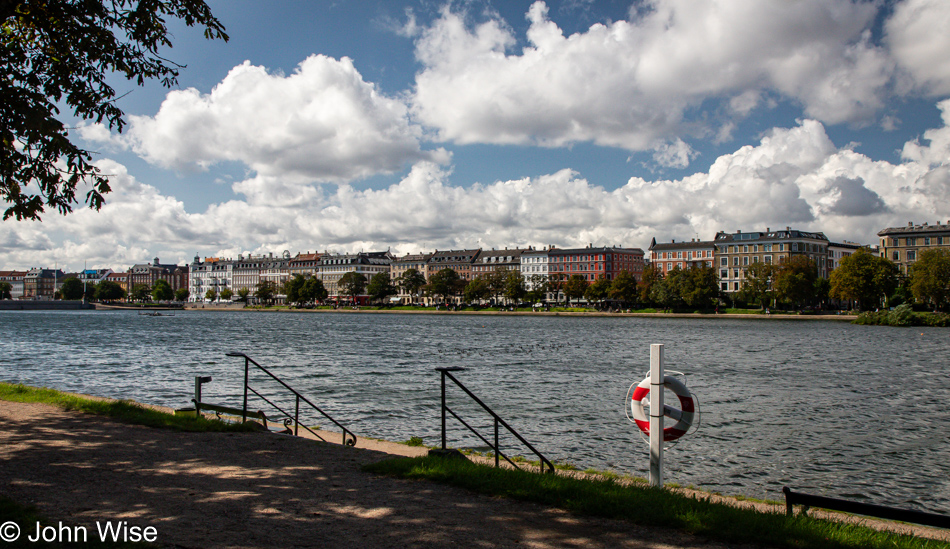 One of the lakes in Copenhagen, Denmark