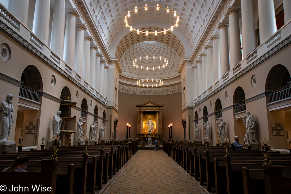 Vor Frue Kirke in Copenhagen, Denmark