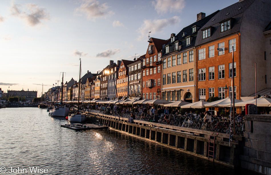 Nyhavn in Copenhagen, Denmark