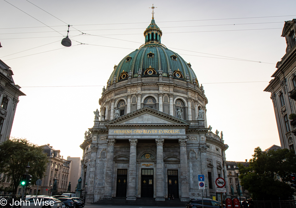 Frederik's Church in Copenhagen, Denmark