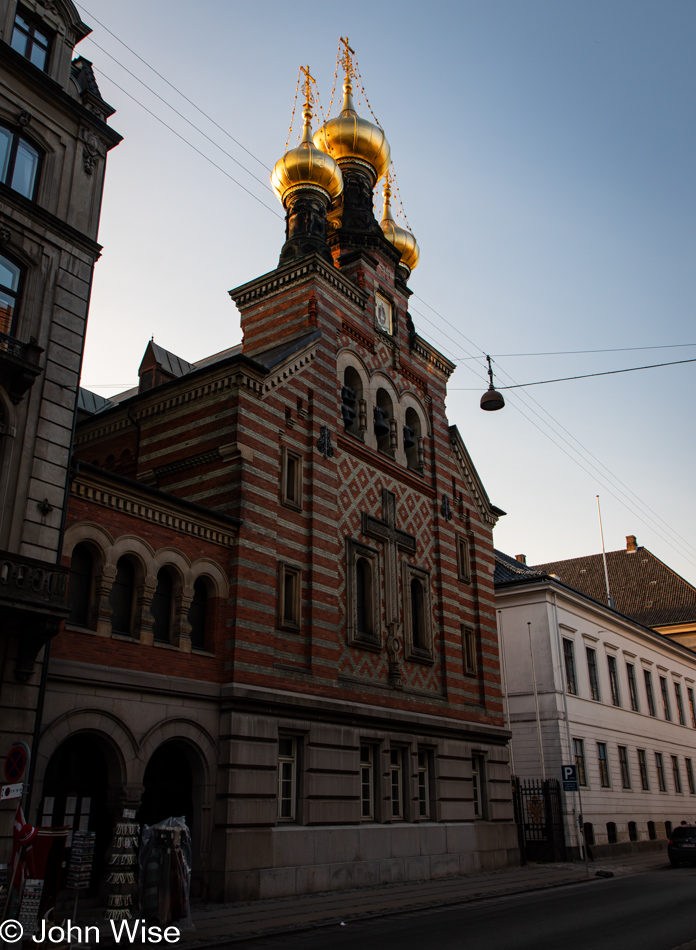 Alexander Nevsky Church in Copenhagen, Denmark
