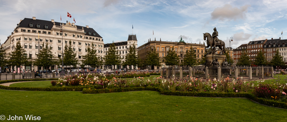 Kongens Nytorv in Copenhagen, Denmark