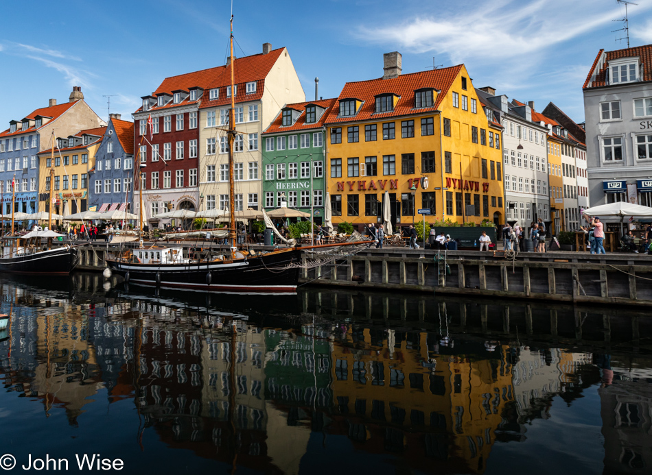 Nyhavn in Copenhagen, Denmark