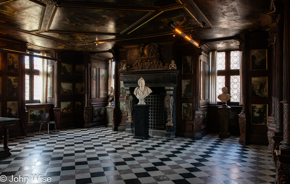 Rosenborg Castle in Copenhagen, Denmark