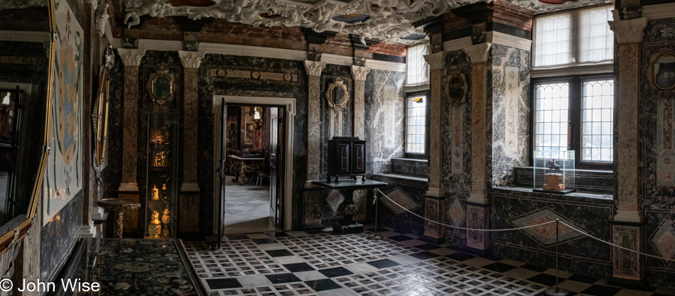 Rosenborg Castle in Copenhagen, Denmark