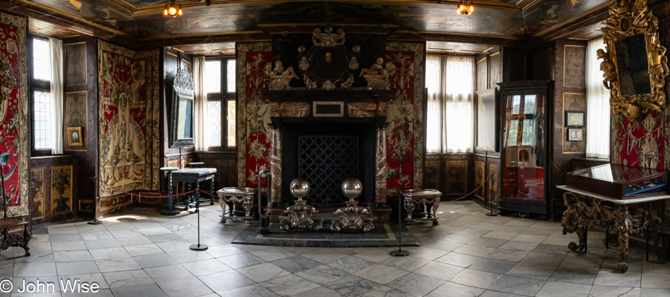 Rosenborg Castle in Copenhagen, Denmark