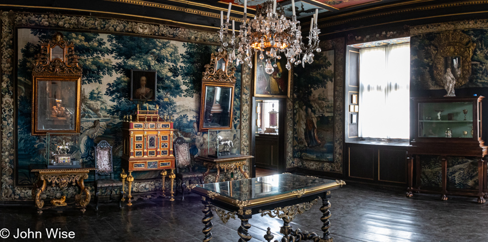 Rosenborg Castle in Copenhagen, Denmark